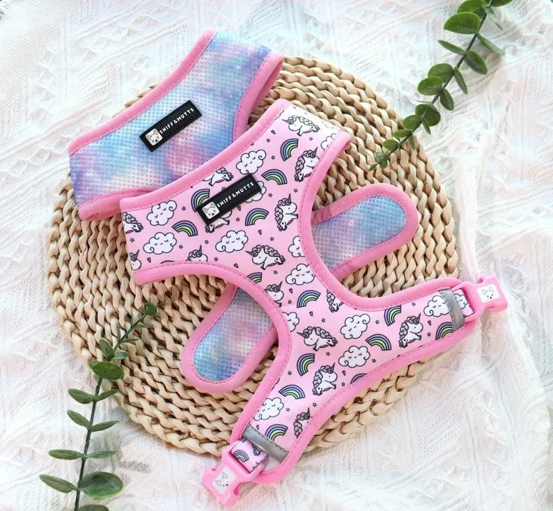 Dreamy Unicorn Reversible Harness